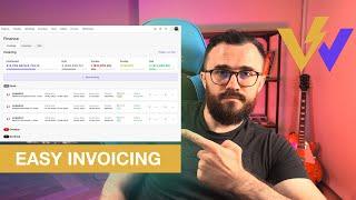 Worklair journey. Easy invoicing