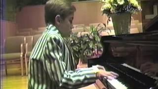 Sonatina 1959 by Khachaturian, performed by Clay Culver in 1988