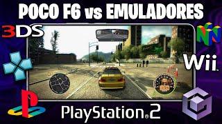 POCO F6 COM SNAPDRAGON 8s GEN 3 vs EMULADORES! | AetherSX2 PS2, Citra 3DS, Dolphin Emulator, VITA3K