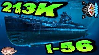 I-56 drückt 213K *UBOOT - POWER* "Uboot Club" ️ in World of Warships  U-boot - Submarine