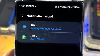 How To Change Notification Sound on Samsung Galaxy S23 Ultra!