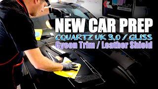 New Car Prep, CarPro CQuartz UK 3.0 & GLISS Application!  #Realdetailing #Paintcorrection