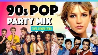 90's Pop Party Mix (2025 Remaster) | Britney x BSB x NSYNC x Spice Girls | @djunltd