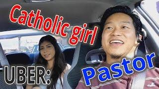 Uber: Catholic Girl talks to Christian Pastor (Uber Adventures)