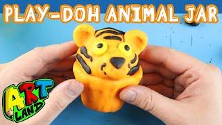 PLAY DOH ANIMAL JAR!!!