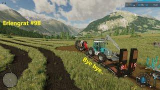 Transporting and servicing my log tractor! | ERLEGNGRAT #98 | Alpine Dairy Farm | FS2022