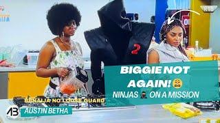 BIGGIE SENDS NINJAS TO DISRUPT THE HOUSE| ONYEKA vs VICTORIA | BBNAIJA 2024 NO LOOSE GUARD