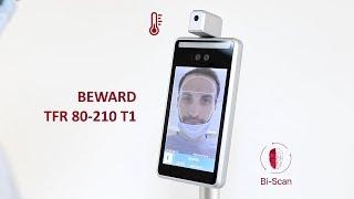 Обзор IP-терминала BEWARD TFR80-210T1, распознавание лиц и бесконтактное измерение температуры