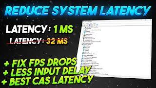 How To LOWER SYSTEM LATENCY For Gaming (Less Input Delay) | 2024