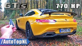 770HP Mercedes-AMG GT S REVIEW on AUTOBAHN [NO SPEED LIMIT] by AutoTopNL