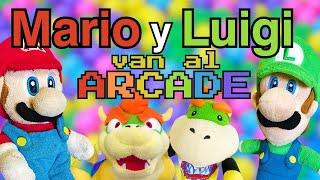 ¡Mario y Luigi Van al ARCADE! - CMB en Español