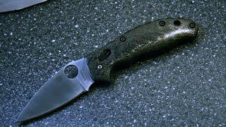 Накладки из карбона для Spyderco Manix 2 S110V от Ножевого Гардероба