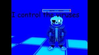 Error 404 Sans Showcase in Undertale Endless Route Roblox