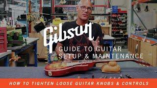 How To Tighten Loose Guitar Knobs and Controls