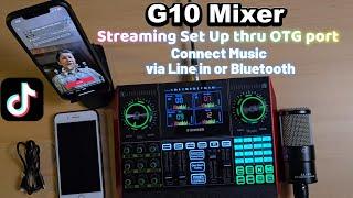 G10 Mixer Tenlamp - Streaming Set up | TikTok