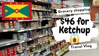 THE SHOCKING TRUTH ABOUT CARIBBEAN GROCERY SHOPPING| GRENADA GROCERY SHOPPING VLOG |TRAVEL VLOG 2023