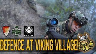 THE DEFENCE AT VIKING VILLAGE!!//KRYTAC SPR GAMEPLAY + ZOOM CAM//COMMENTARY