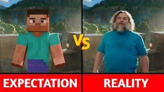 Minecraft movie trailer EXPECTATIONS vs REALITY