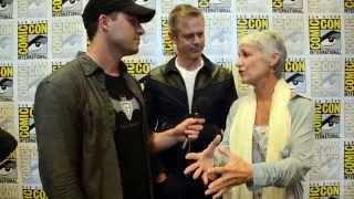 Andrea Romano and C. Thomas Howell - Justice League: Gods and Monsters - SDCC 2015