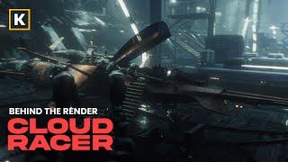 Behind the Render: The Cloud Racer VFX Breakdown by Impossible Objects x KitBash3D