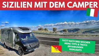 SICILY by CAMPER - TIPS - TRICKS - EXPERIENCES - HIGHLIGHTS