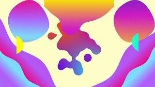 Abstract Floating Liquid Blob| Relaxing Animated Bubbles| Creative Motion Graphic Shape| Background