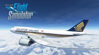 MSFS | Singapore Airlines B747-8I | Japan | Tokyo International Airport