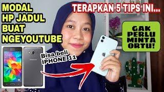 BELI IPHONE 11 CUMA MODAL NGEYOUTUBE PAKE HP JADUL! INI DIA TIPSNYA...