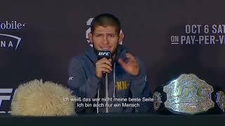 McGregor vs Khabib - Folgen nach dem Kampf German / Deutsch