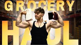 18-year-old Bodybuilder Grocery Haul | Showing You Best Chest Day Techniques!!