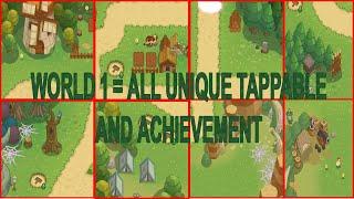 realm defense world 1 all unique tappable and achievement