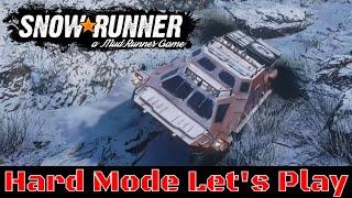 Snowrunner Hard Mode Let's Play | Welcome to Amur  | Episode 39