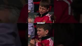 What the United fan kid went through ️‍🩹
