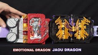 DX EMOTIONAL DRAGON + JAOU DRAGON (test) DXKAmen Rider Saber Jaken Saikou Dual Driver ver.