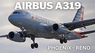 Fenix A319 IAE | Phoenix - Reno  | KPHX - KRNO | Microsoft Flight Simulator