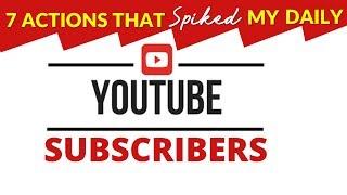 How to GAIN Subscribers on YouTube  7 Actionable Tips to get YouTube Subs FAST