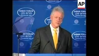 Memorial for Rabin, Clinton speech