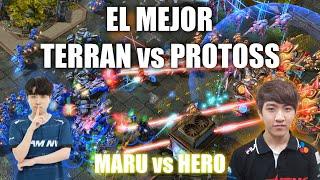 EL MEJOR PROTOSS vs TERRAN POSIBLE - HERO vs MARU 1/2 Cuartos de Final Master Spring