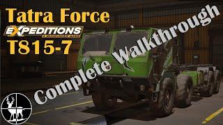 How to Unlock Tatra Force T815-7 | Expeditions: A MudRunner Game