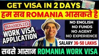 Romania Work Permit Visa