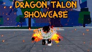 Dragon Talon Showcase in Blox Fruits