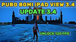 How to unlock iPad view in bgmi 3.4 new update full screen bgmi iPad view | bgmi ipad view