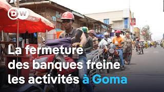 La fermeture des banques à Goma menace les petits commerces