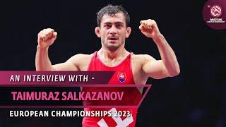 Taimuraz Salkazanov (SVK) secured his third consecutive European championship title