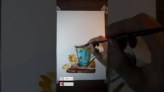 Cup of tea/ Чашка чая/ art/ draw/ artist/ рисование