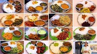 15 நாட்களுக்கு 15 விதமான சஹர் மெனு வகைகள் | 15 Days 15 Variety  Sahar & Lunch Recipes