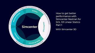 How to get better performance with Simcenter Nastran for SOL 101 Linear Statics 1/2