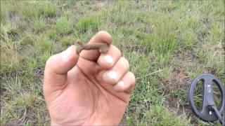 Minelab X-Terra 705 Metal Detecting South Africa - 8 Dec 2013 (Anglo Boer War finds)