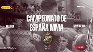 CAGE B - CAMPEONATOS DE ESPAÑA SENIOR MMA - Rondas de calificación, 1/16, 1/8 final