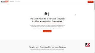 VisaHub - Immigration Consulting WordPress Theme      Hiroto Algar